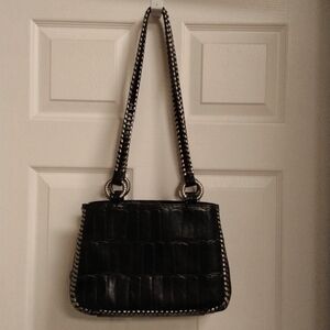 Braccialini Leather Shoulder purse EUC 👜